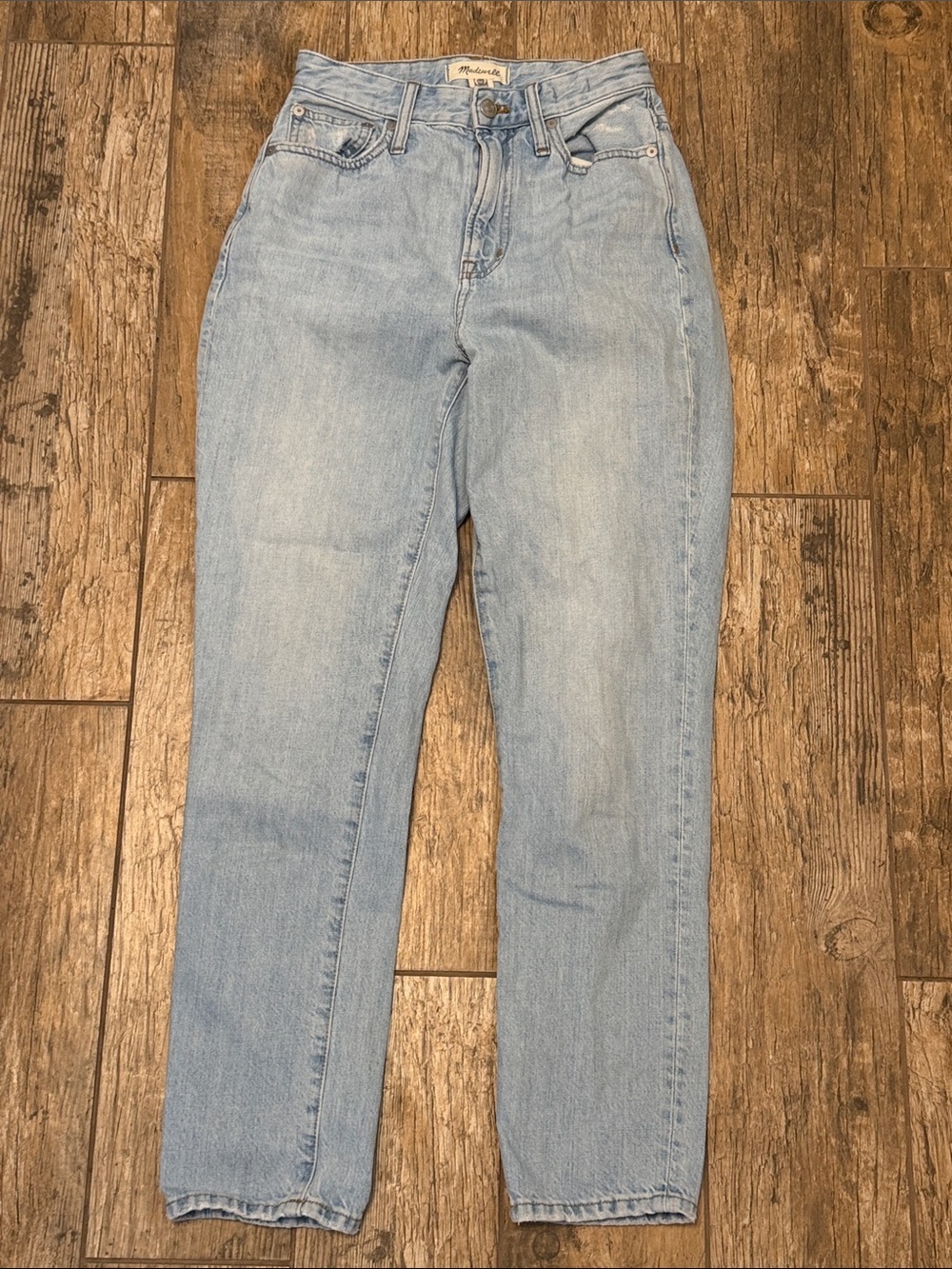 Madewell The Curvy Perfect Vintage Jean size 23 light wash